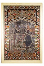 LEADED STAINED GLASS PANELdepi