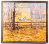LEAL MACK WESTERN LANDSCAPE OI