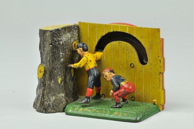 LEAP FROG MECHANICAL BANK Shepard