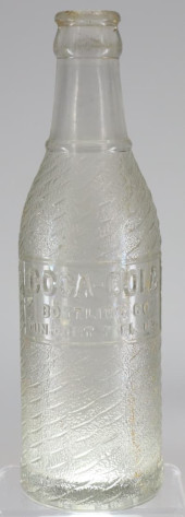 LEAR GLASS COCA COLA BOTTLING