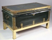 LEATHER AND BRASS BOUND CHINES