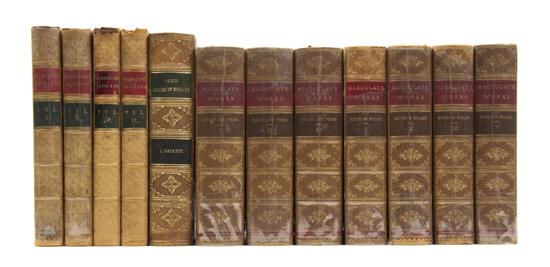 * (LEATHER BINDINGS) A group of