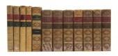* (LEATHER BINDINGS) A group o