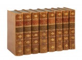 [LEATHER BINDINGS] LIVES OF TH