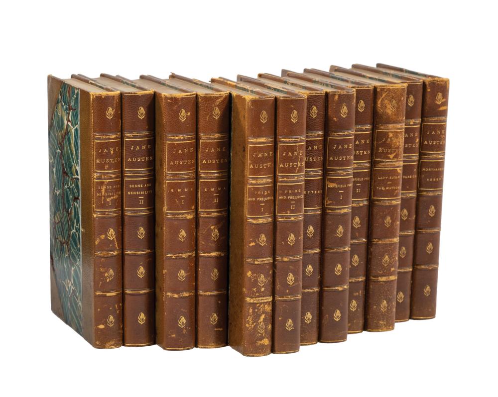 [LEATHER BINDINGS] THE NOVELS OF