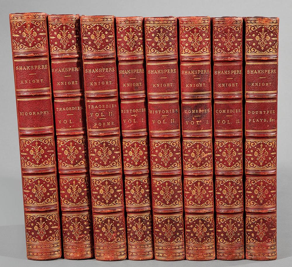 [LEATHER BINDINGS] WORKS OF