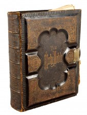 LEATHER-BOUND BIBLEAJ Holman a