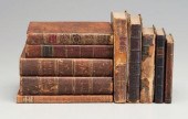 Leather-bound books, mixed tit
