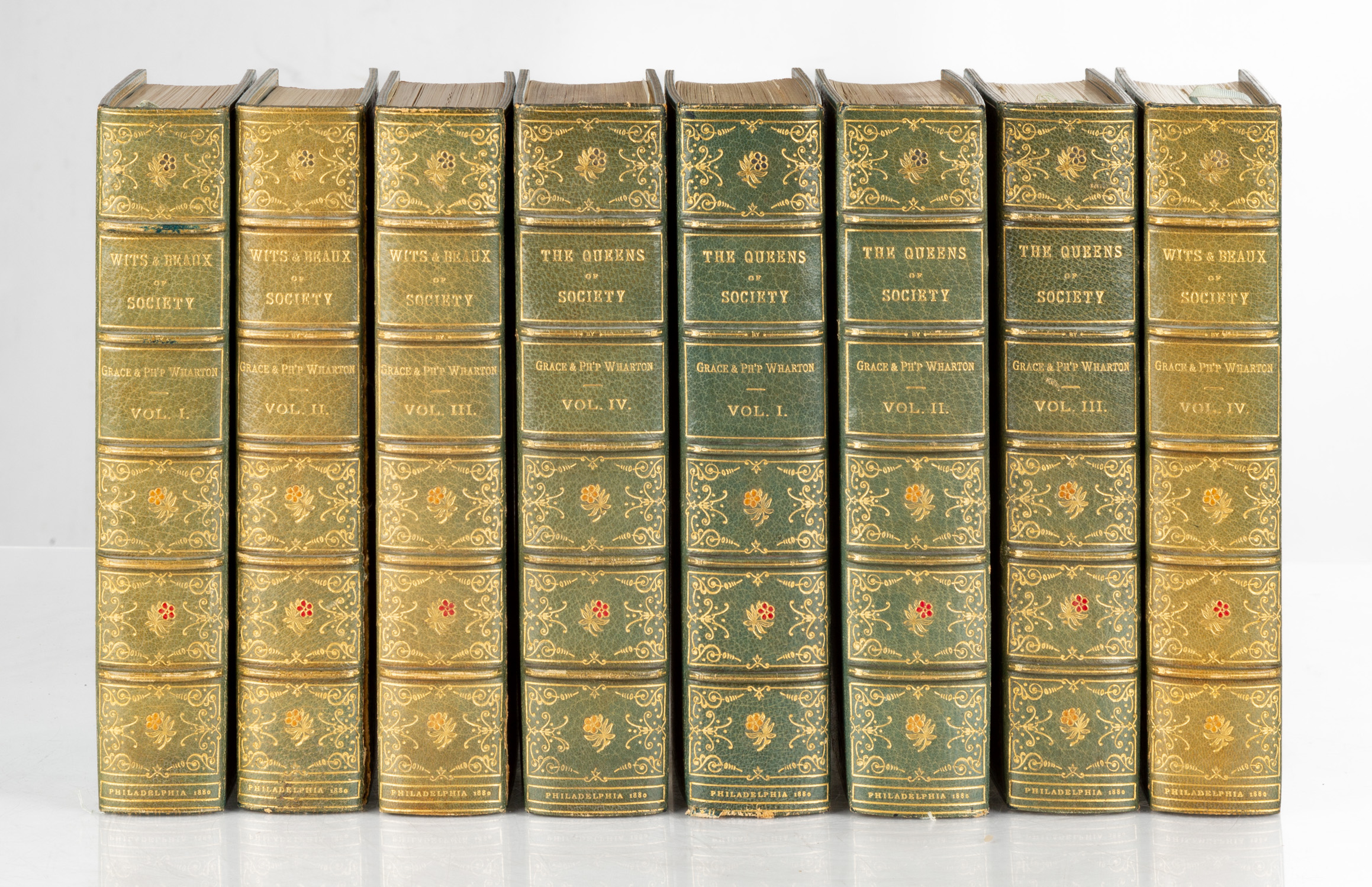 LEATHER BOUND BOOKS The Queens of