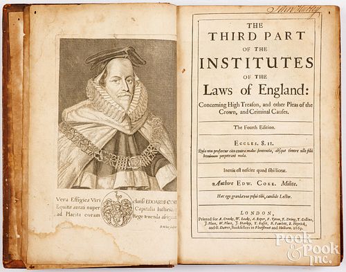 LEATHER BOUND HISTORY OF LAWS OF