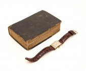 Leather bound Lutheran bible p