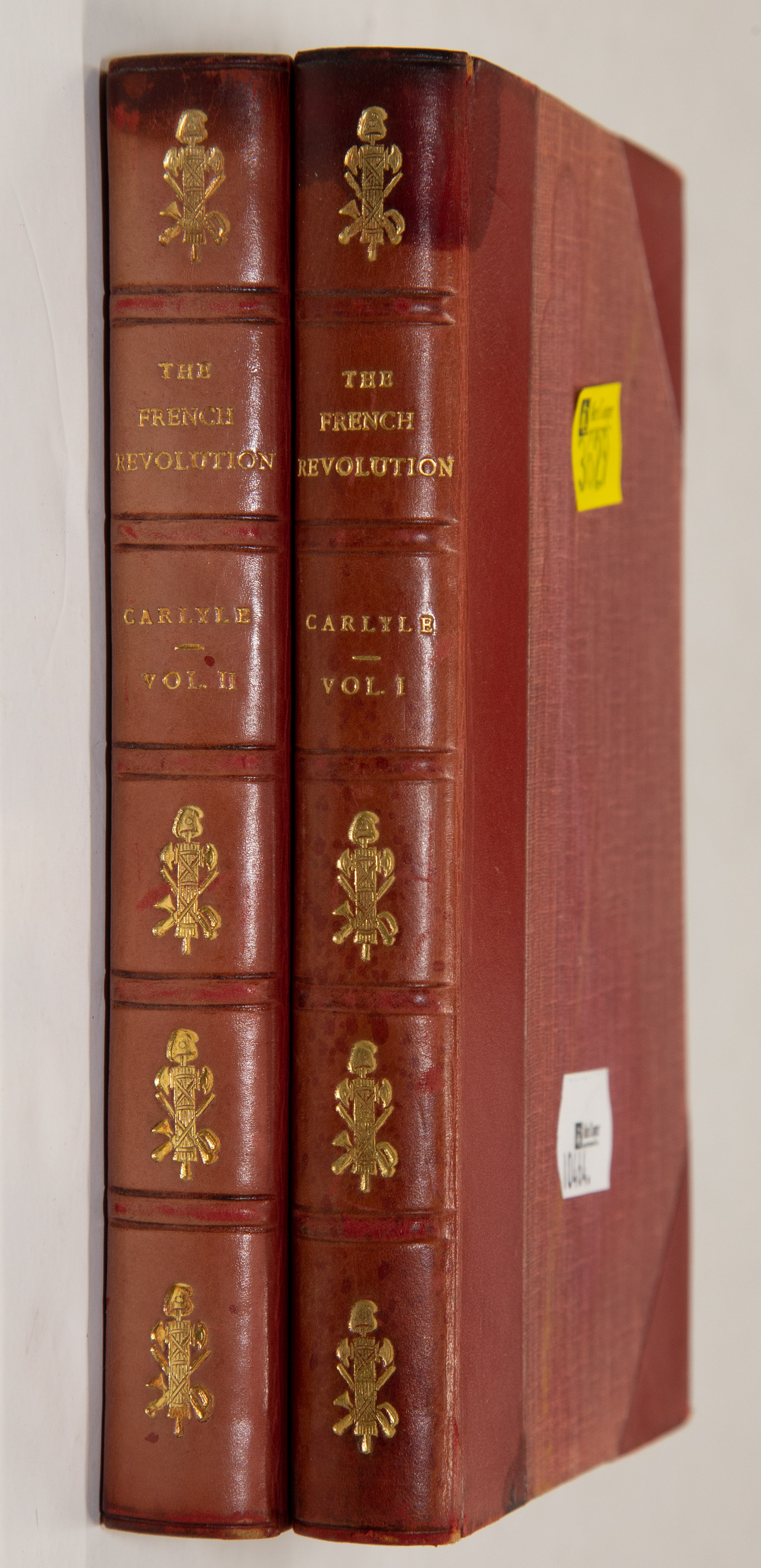LEATHER-BOUND SET: CARLYLE,