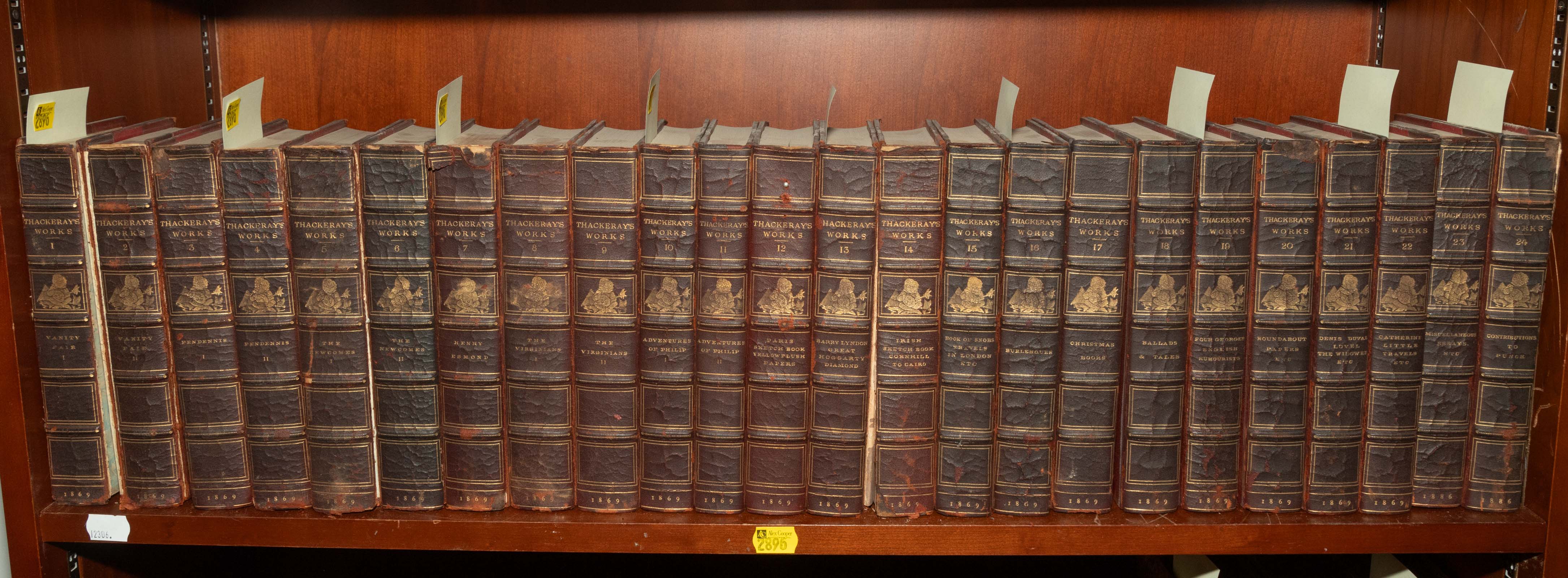 LEATHER BOUND SET: THE WORKS OF