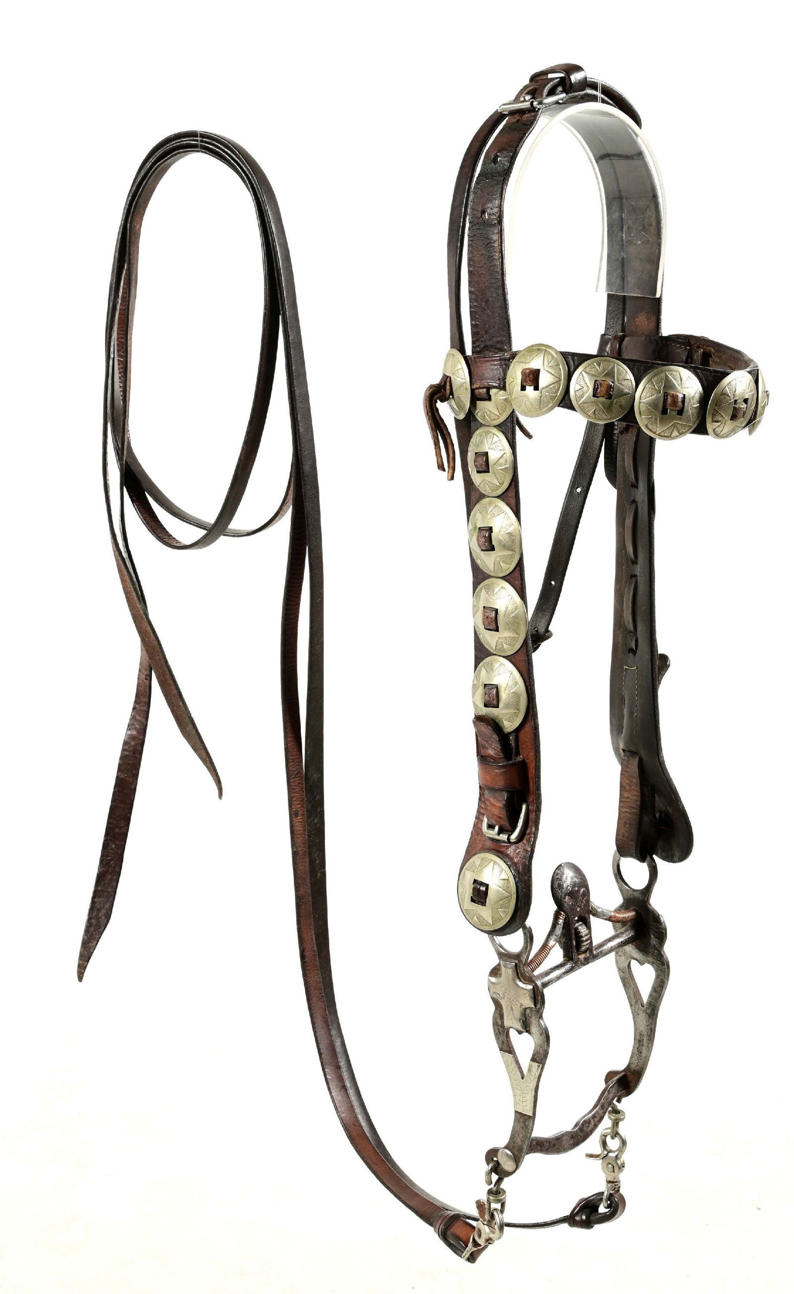 LEATHER BRIDLE WITH DECORATIVE