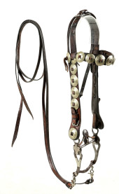 LEATHER BRIDLE WITH DECORATIVE