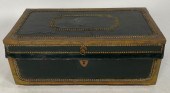 LEATHER-COVERED CAMPHORWOOD TR