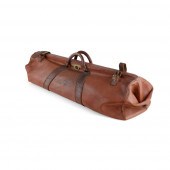 LEATHER CRICKET BAG AND BAT
20