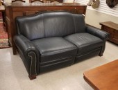 LEATHER DUAL RECLINING SOFA, T
