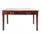 LEATHER-INSET DESK19th century