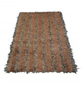 LEATHER SHAG RUGLeather Shag R