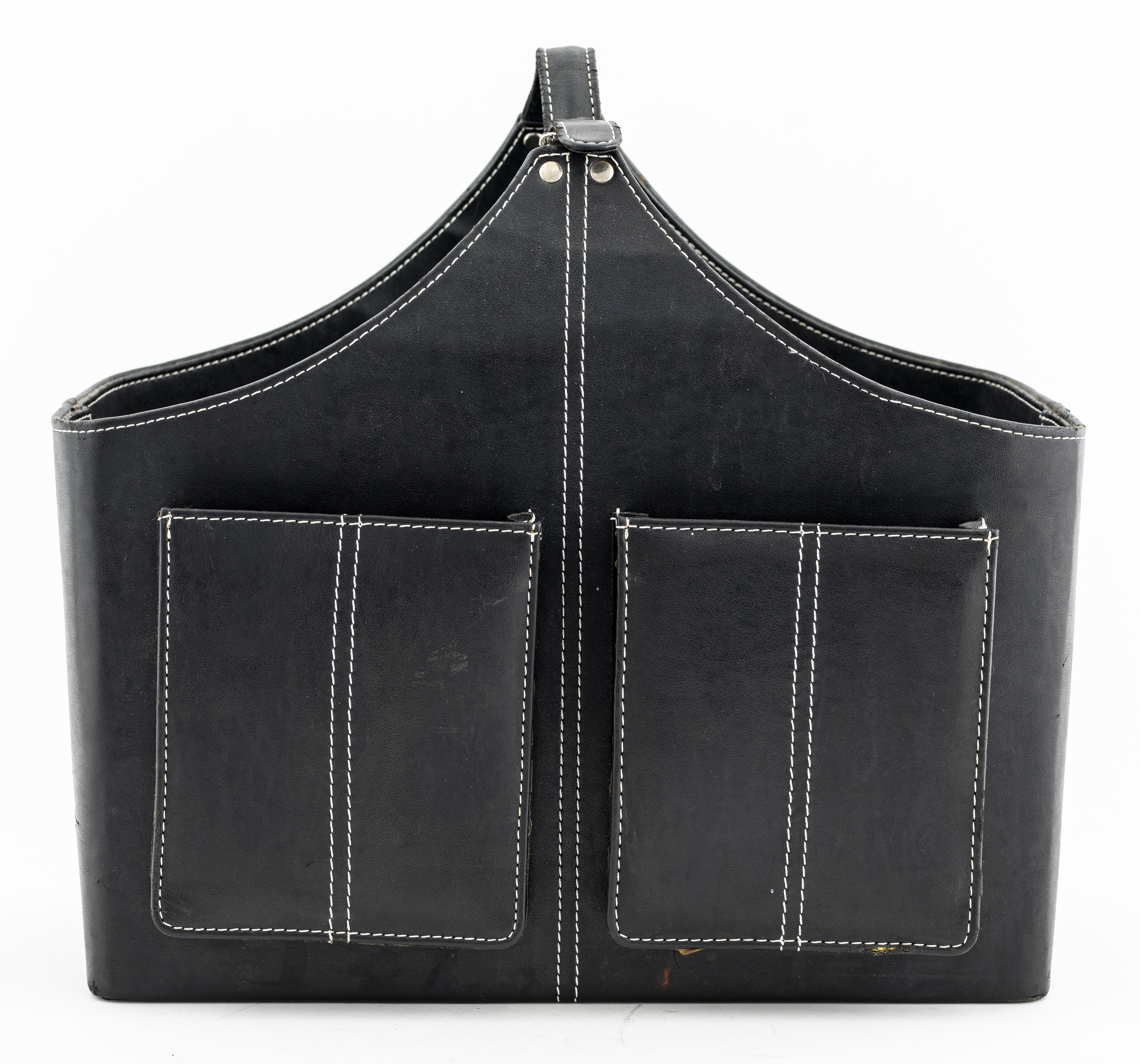 LEATHER STORAGE CONTAINER Leather