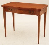 LEATHER TOP GAME TABLE BY HERI