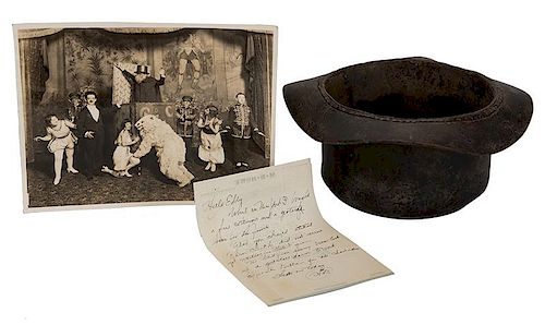 LEATHER TOP HAT FROM BLACKSTONE’S