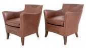 LEATHER UPHOLSTERED BRONZE NAI