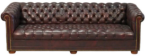 LEATHER UPHOLSTERED SOFALeather