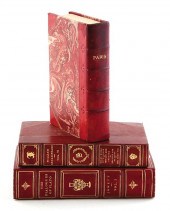 Leatherbound books: Literature