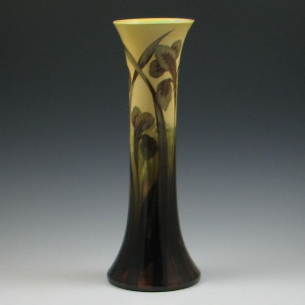 Leaves and Grass Vase marked