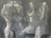 LEBRUN Rico. 1959 W/C on Paper
