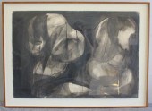 LEBRUN Rico. Inkwash.Signed lo