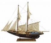 LECLERC WOOD MODEL OF BLUENOSE