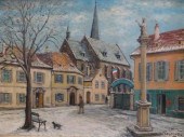 LECOQUE Alois. O/C French Wint