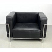 LeCorbusier LC2 style Chrome F