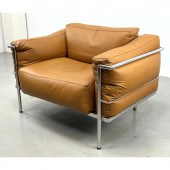 LeCorbusier LC2 style Chrome F
