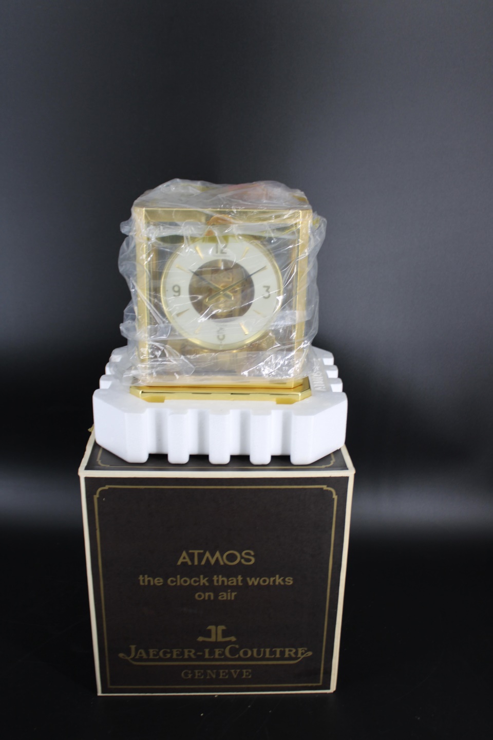 LECOULTRE ATMOS CLOCK AND CASE