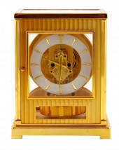 LECOULTRE ATMOS CLOCK, BRASS A