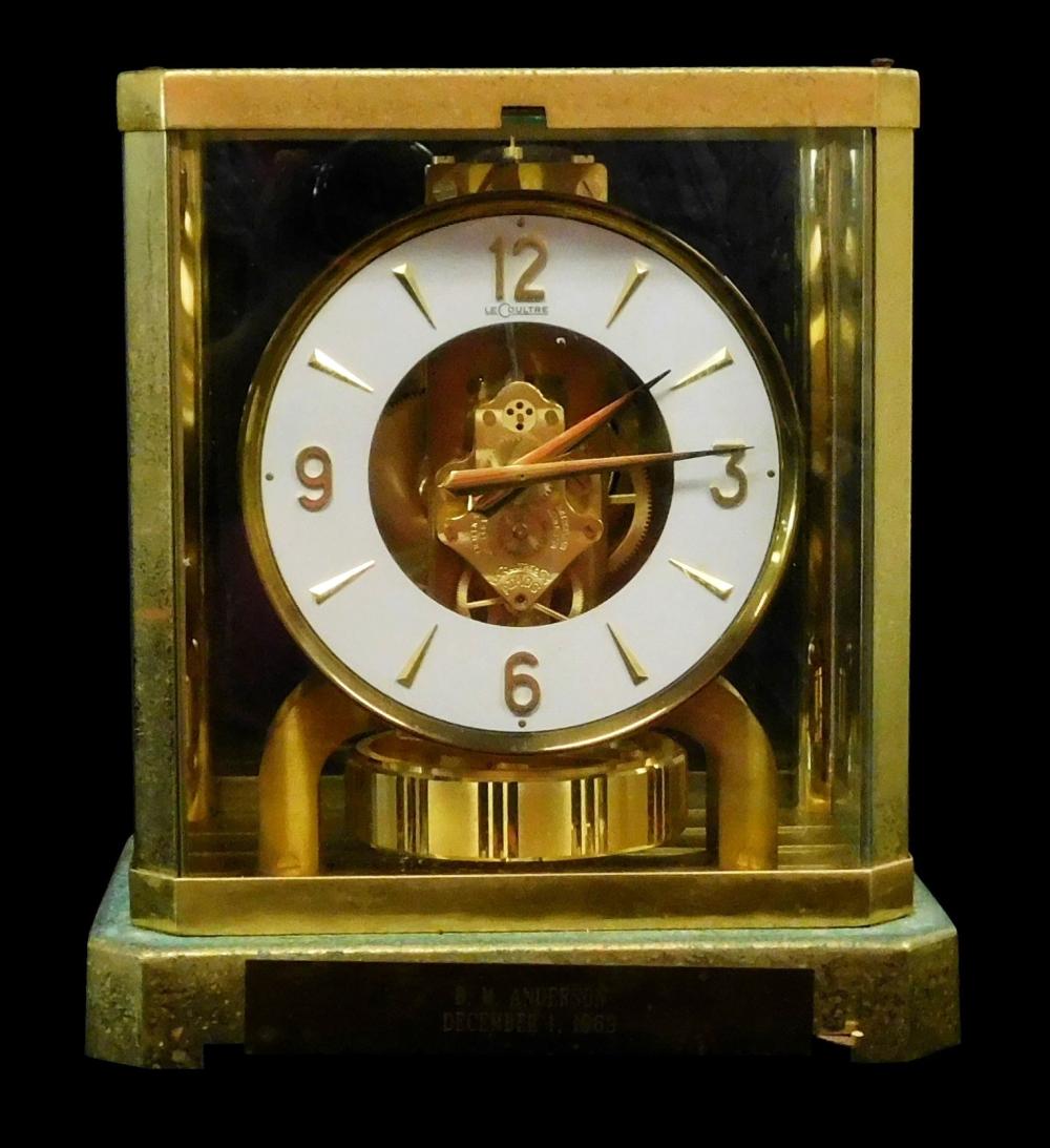 LECOULTRE ATMOS CLOCK CALIBER