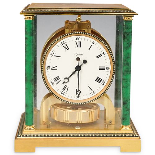 LECOULTRE ATMOS MALACHITE MANTLE