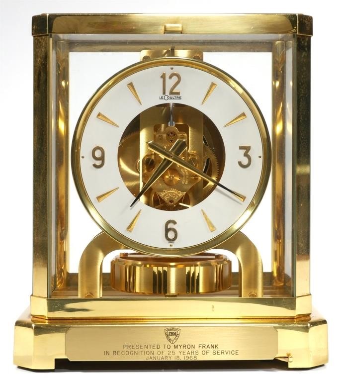 LECOULTRE ATMOS MANTEL CLOCK,