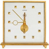 LECOULTRE BRASS CLOCKDESCRIPTI