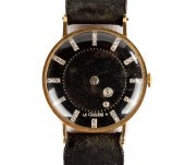 LECOULTRE MYSTERY DIAL 14K GOL