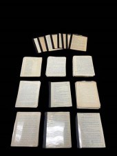 LEDOUX MANUSCRIPT, FIELD DIARY