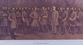 "LEE AND HIS GENERALS" FRAMED