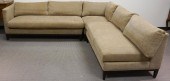 LEE INDUSTRIES TAN UPHOLSTERED