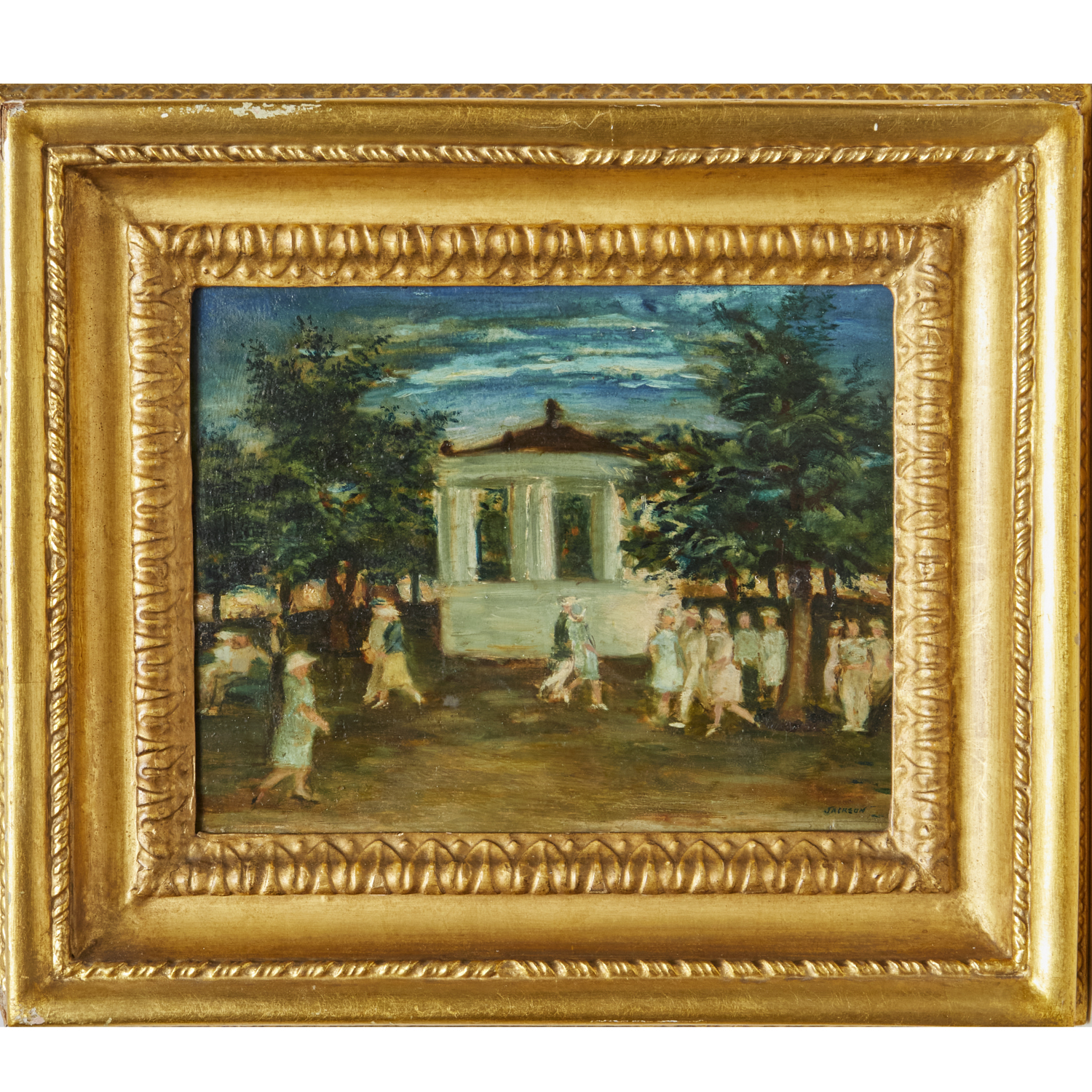 LEE JACKSON, OIL ON BOARD Lee