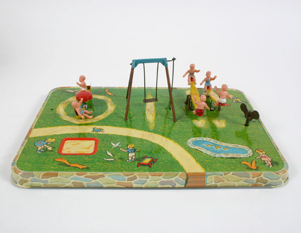 Lee mechanical tin litho key wind