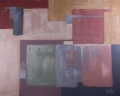 LEE REYNOLDS ABSTRACT OIL ON C